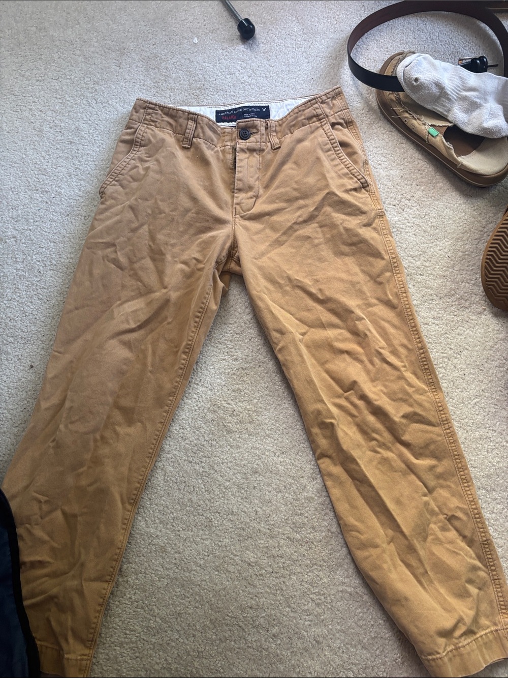 Men's Khaki Chino Pants American eagle